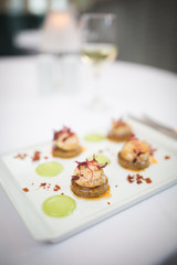 scallop canapes
