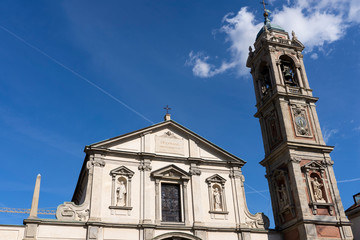 Fototapeta na wymiar Milan, Santo Stefano church