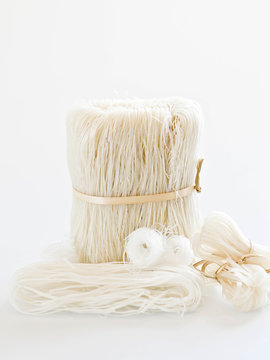 Bundle of White Noodles