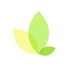 Green Leaf Icon design Vector Illustration