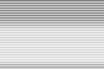 Black and white Line halftone pattern with gradient effect.Straight stripes.