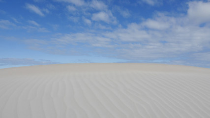 sand dune and blue sky, golden section