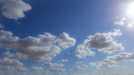 puffy clouds that look like puffs of cotton. Cumulus clouds that do not get very tall are...