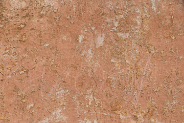 grunge pink wall of palace in India