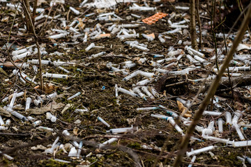 syringes in the park