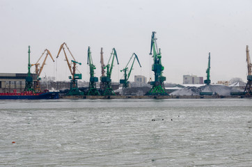 ship in port