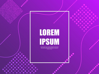 Abstract minimal geometric background. Vector illustration