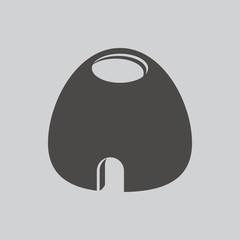 Tandoor icon isolated sign symbol and flat style for app, web and digital design. Vector illustration.
