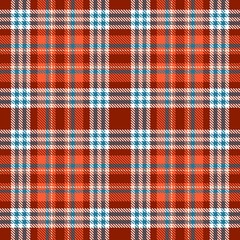 Tartan, plaid pattern seamless vector illustration. Checkered texture for clothing fabric prints, web design, home textile.