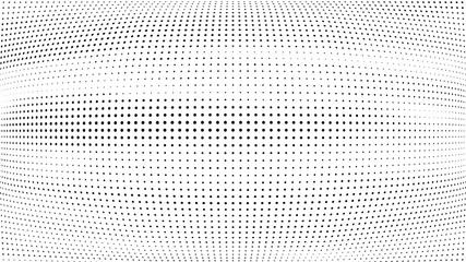 Halftone gradient pattern. Abstract halftone dots background. Monochrome dots pattern. Grunge texture. Pop Art, Comic small dots. Design for presentation, business cards, report, flyer, cover. Vector