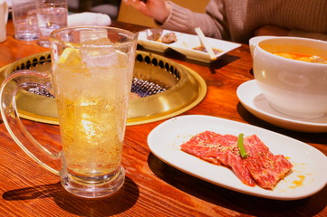 Liquor beer BBQ house