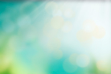 Obraz premium Almond blossoms over blurred nature background