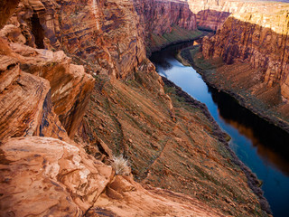 Cliffs Over Glenn Canyon, Arizona, USA