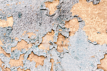 Texture of an old wall, paint. 