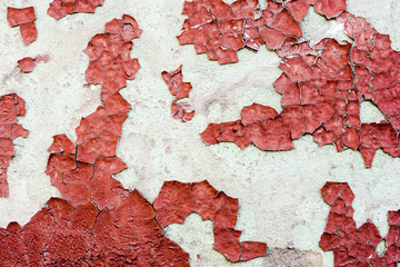 Texture of an old wall, paint. 