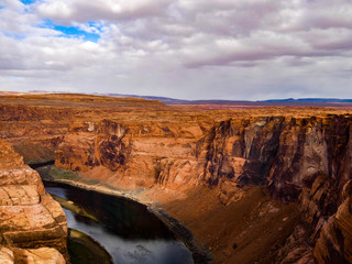 Window to Horseshoe Bend, Arizona, USA