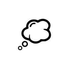 Thought bubble logo