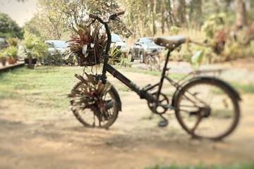Fototapeta premium Old bike rust vintage