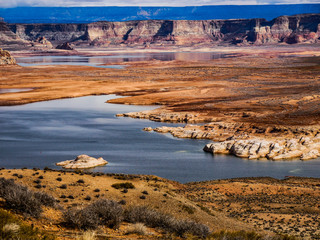 Colorful Lake Powell, Arizona
