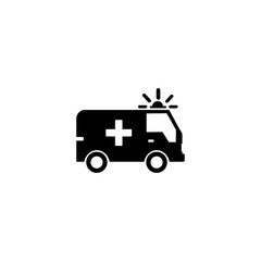 illustration ambulance icon © Reni