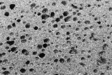 Black sponge texture