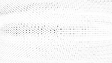 Halftone gradient pattern. Abstract halftone dots background. Monochrome dots pattern. Grunge texture. Pop Art, Comic small dots. Design for presentation, business cards, report, flyer, cover, fabric