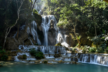 Kuang Si Waterfall, Luang Prabang, Laos.