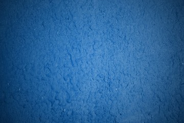 Blue stucco wall texture as a background
