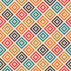 Aztec like style pattern illustration