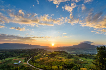 Sunrise at Khao Takhian Ngo View Point