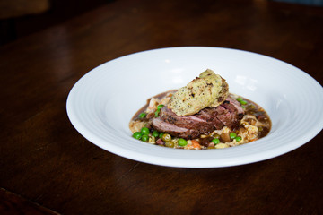 pub grub - Beef, potatoes, vegetables and gravy