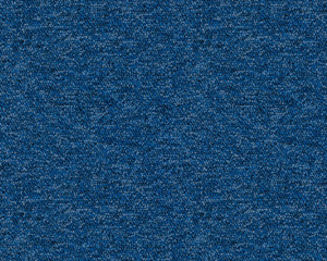 Blue carpet texture background. Dark rug with shallow pile for flooring.