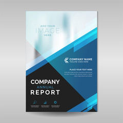 Company annual report cover design