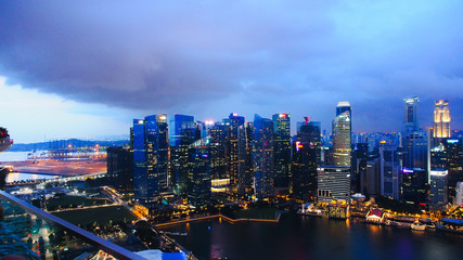 Naklejka premium Marina Bay Sands