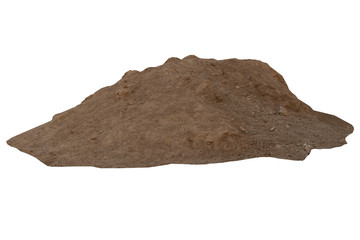 Dry mound or soil for background and texture.