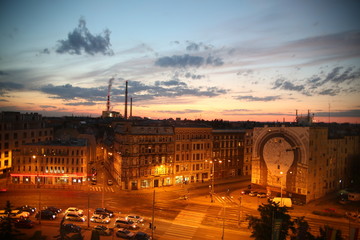 Sonnenuntergang Breslau 