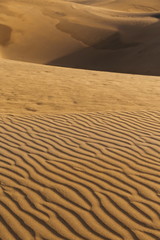 Texture Sand Dune Desert in Gran Canaria Island Spain 