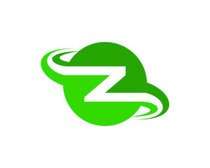 Initial letter Z logo template design