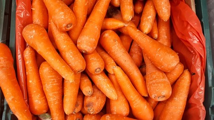 Stack of carrots