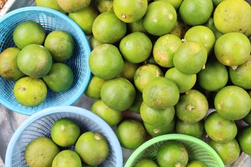 Fresh lemon for cooking at street food