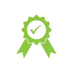 Approved or Certified Medal Icon