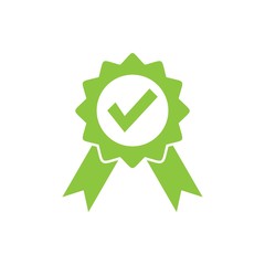 Approved or Certified Medal Icon