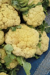 fresh cauliflower for cooking at street food