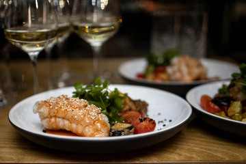 chicken with rice and vegetables