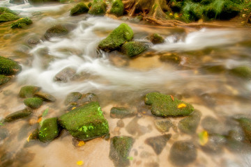 Waterfalls in natural forests, Thailand