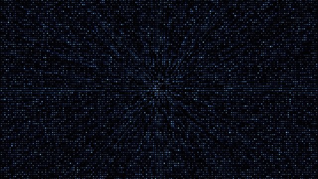 Abstract Square Code blue