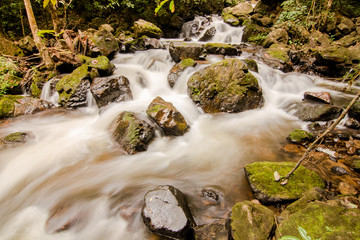 Waterfalls in natural forests, Thailand