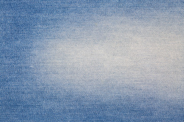 Blue jeans fabric. Denim jeans texture or denim jeans background.