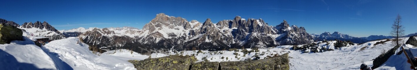 winter mountain landscape