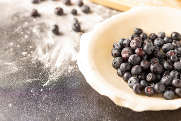 Fresh Blueberry Pie